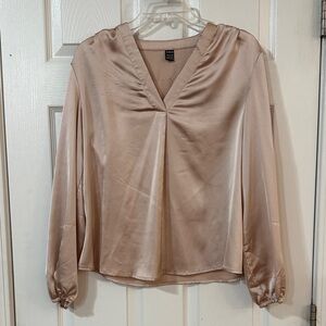 SHEIN Women's Blouse in Soft Cream